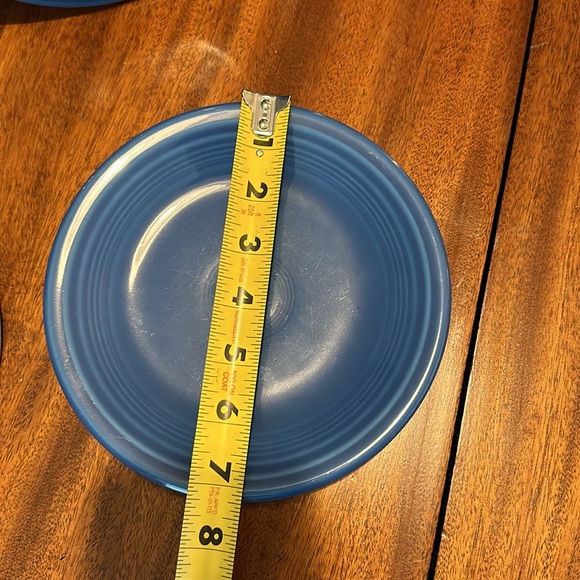 Fiesta Ware by Homer Laughlin set of 4 Salad Plates 7.25” Lapis Blue - Picture 8 of 8